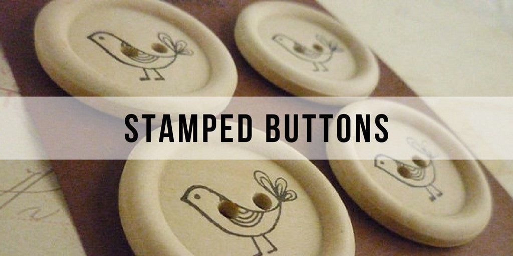 stamped buttons