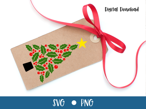 Christmas Gift Tags - SVG Digital File