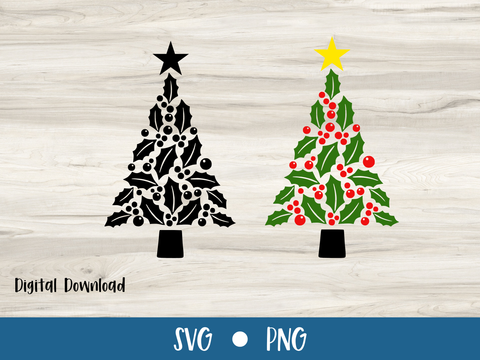Christmas Gift Tags - SVG Digital File