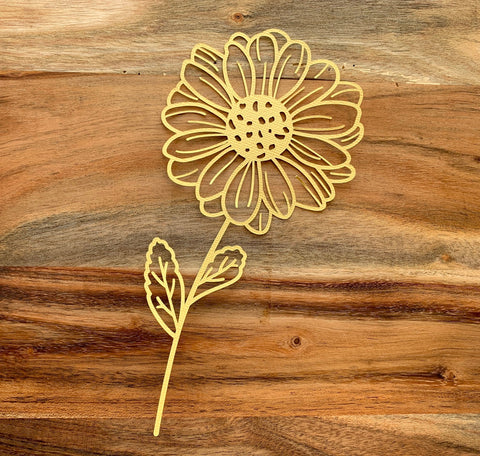 Large Sunflower Die Cut